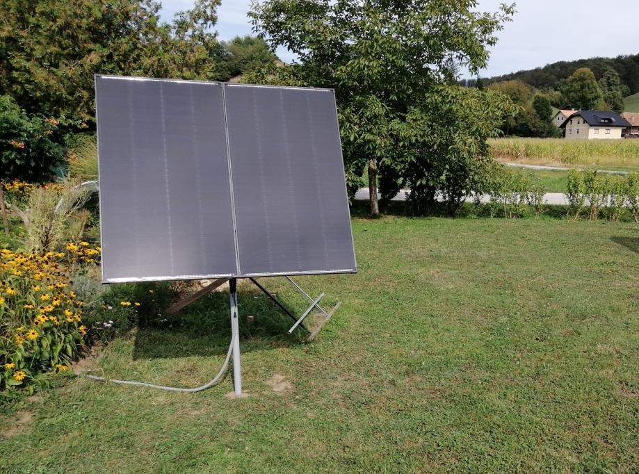Solarni komplet 360W/24V 7KW/3.5KW 230V za vikend..