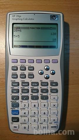Grafični kalkulator HP39GS