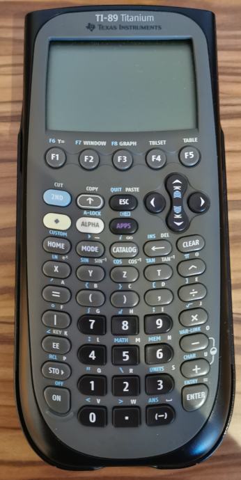 Grafični kalkulator Texas Instruments TI-89 Titanium
