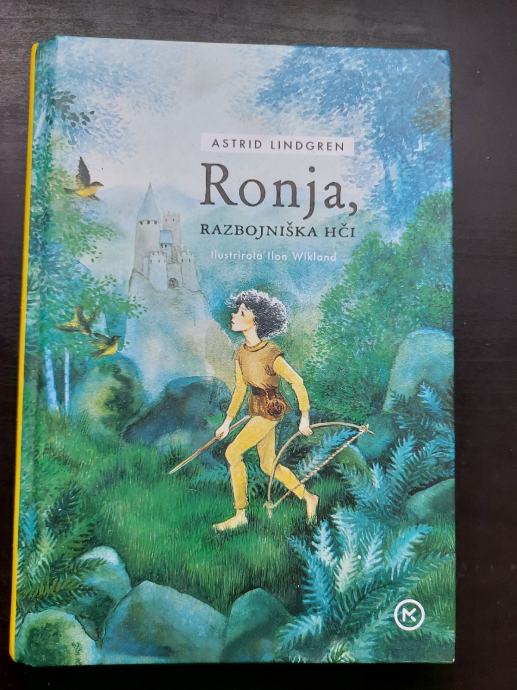 Knjiga "Ronja", Astrid Lindgren, nova!