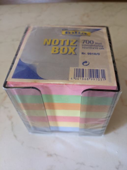Nov box za lističe /700 lističev