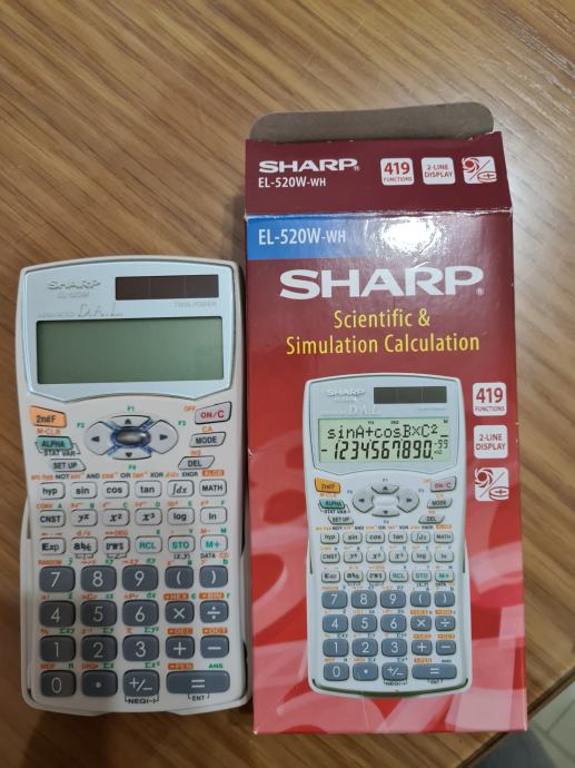 Sharp kalkulator