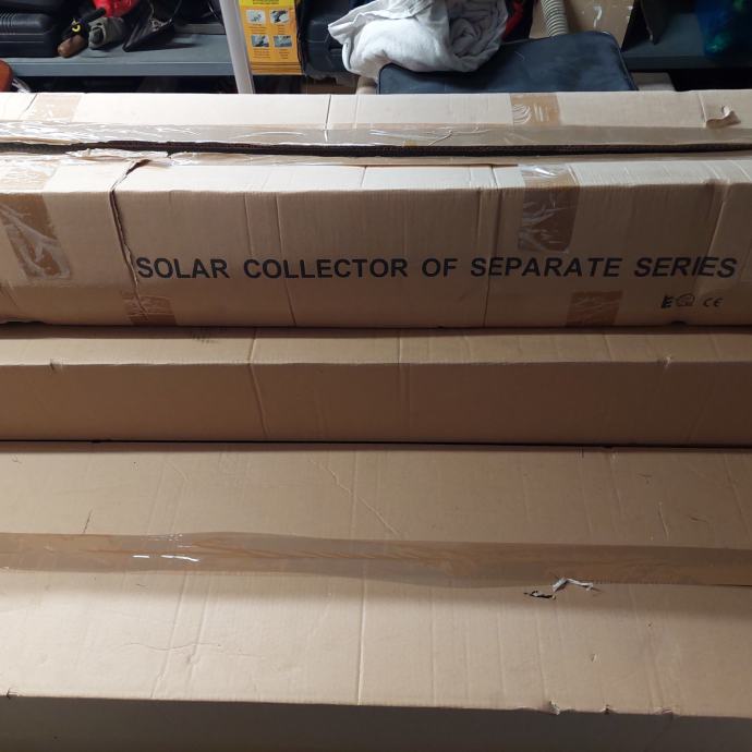 Vakumski sončni kolektorji HEAT PIPE novi 30 cevni zelo ugodno2 kom