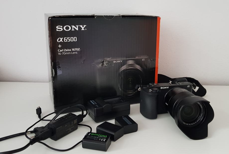 Sony A6500 + Premium Objektiv Carl Zeiss 16–70 mm f4