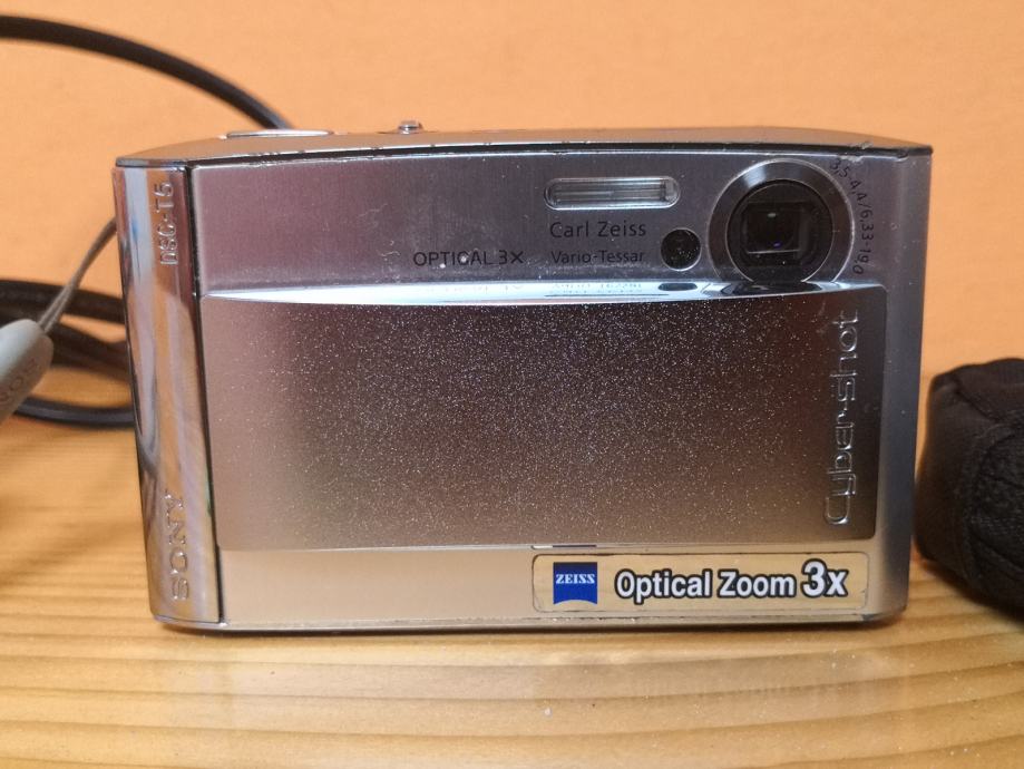 Appareil Photo Compact Sony Cyber-shot DSC-T5 5.1MP - Zoom 3x - Occasion Japon