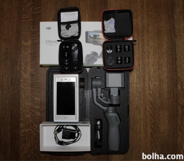 Sony Xperia XZ1 in DJI Osmo Mobile 2