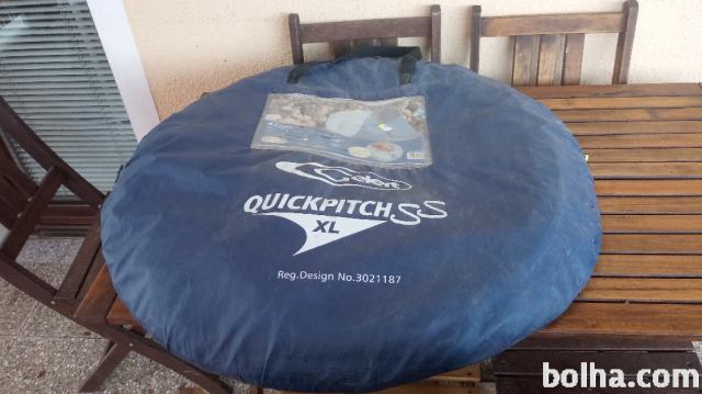 Quick Pitch SS XL - šotor modre barve za 2 osebi