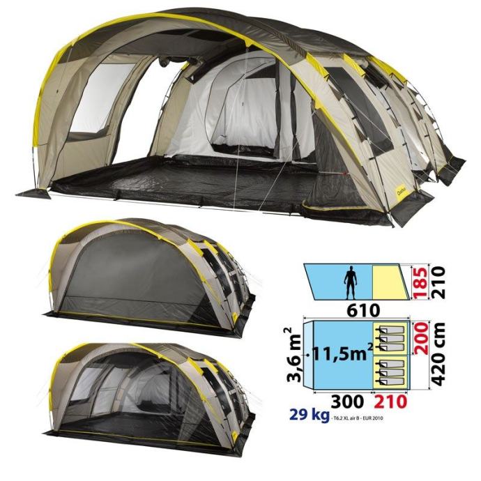 quechua t6.2 xl 