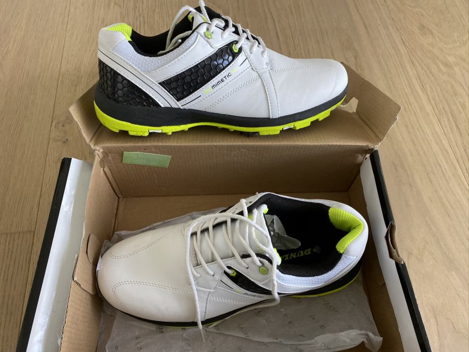 Dunlop biomimetic 300 moški usnjeni čevlji za golf št.41 novi