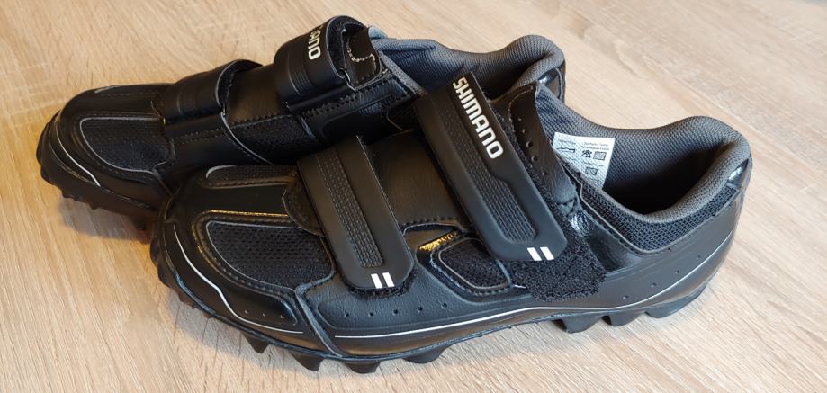 Scarpe Shimano SH-M065 MTB SPD – Pelle Sintetica, Mesh, Chiusura A Strappo, Per Mountain Bike