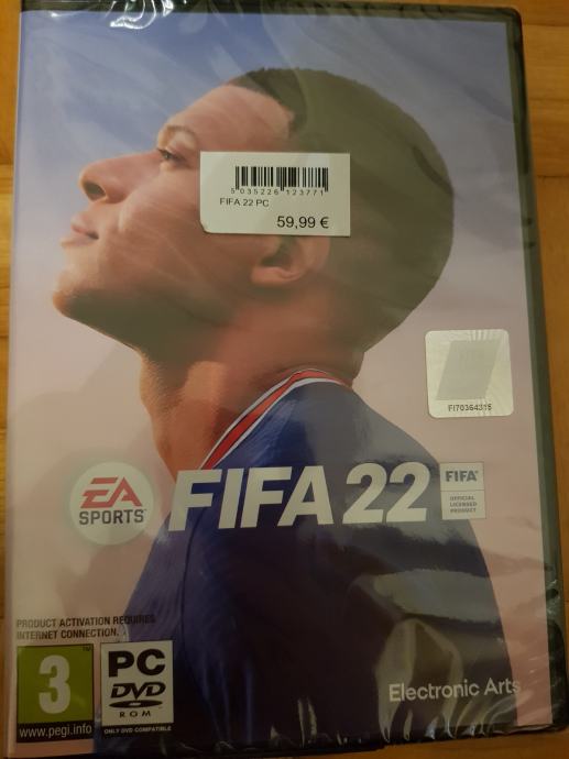 FIFA 22 nova zapakirana za PC