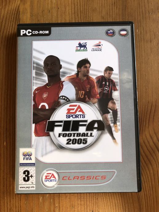 FIFA FOOTBALL 2005 PC original igra - zelo dobro ohranjena