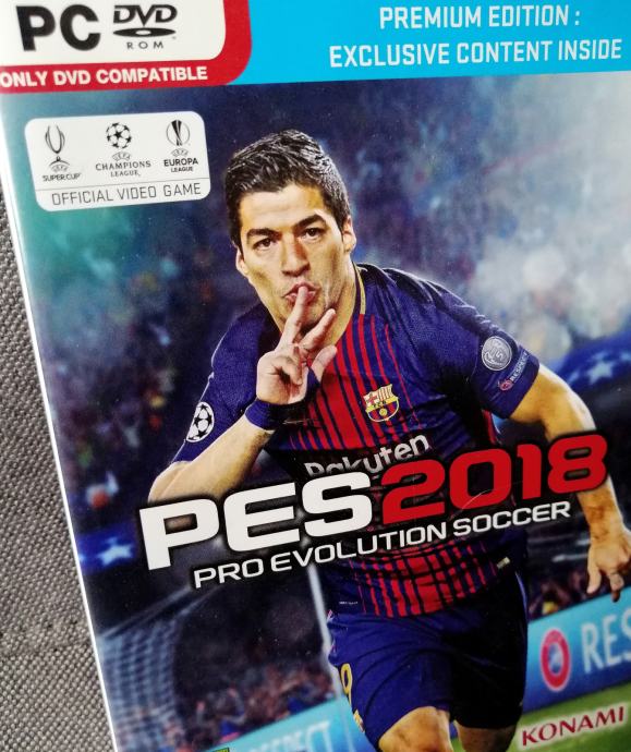 PC igra: Pro Evolution Soccer 2018 (PES 2018), PC DVD-ROM