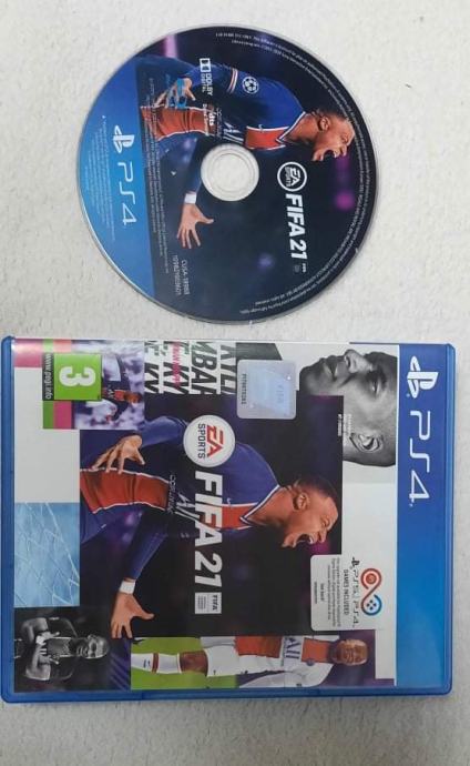 Igra Fifa 21 za PS4/PS5 lepo ohranjena
