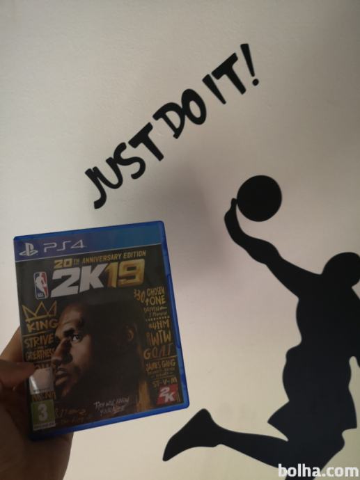 NBA 2k19 PS4 - 20th anniversary edition