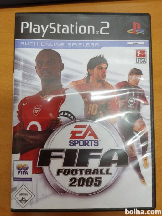 PS2 PLAYSTATION 2 original igra FIFA FOOTBALL 2005