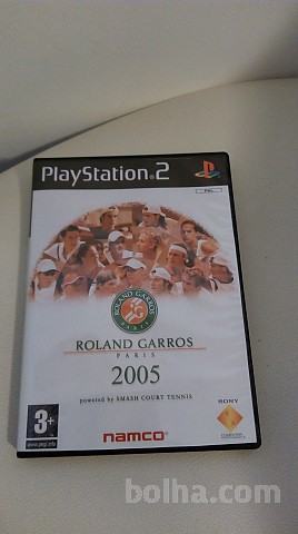 PS2 PLAYSTATION 2 original igra ROLAND GARROS PARIS 2005