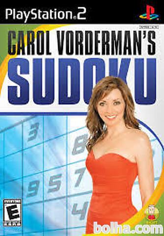 Carol Vordermans Sudoku (Playstation 2 Rabljeno)