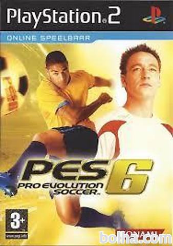 Pro Evolution Soccer 6 (Playstation 2 Rabljeno)