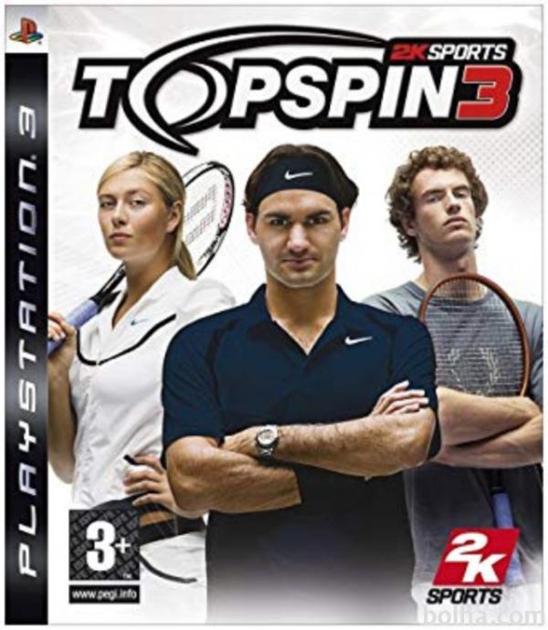 Top Spin 3 - PS3 - Playstation 3