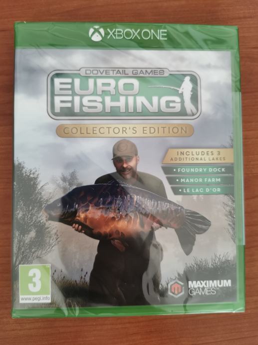 Igra Euro Fishing Collector's Edition Xbox One NOVO