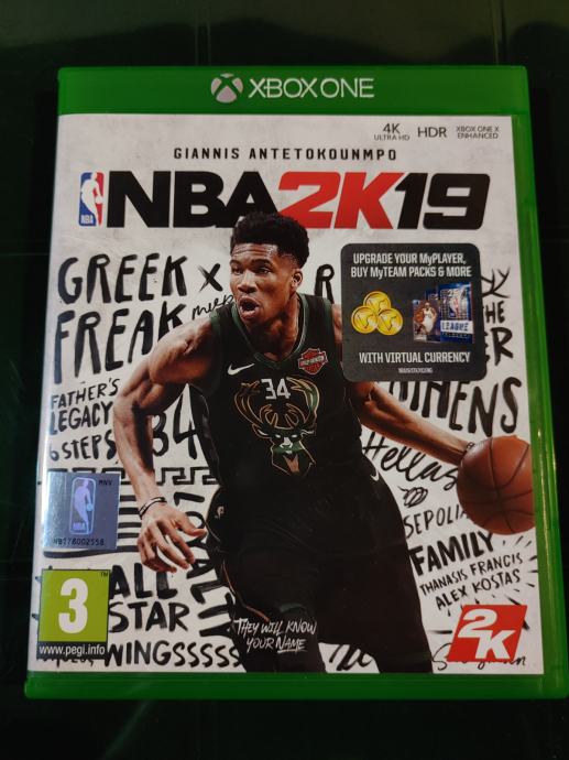 NBA 2K19, Xbox One igra