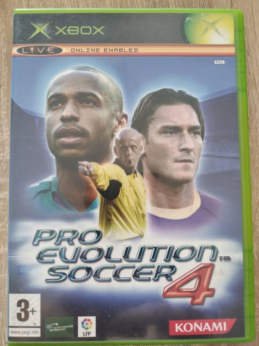 Pro Evolution Soccer 4 original Xbox igra