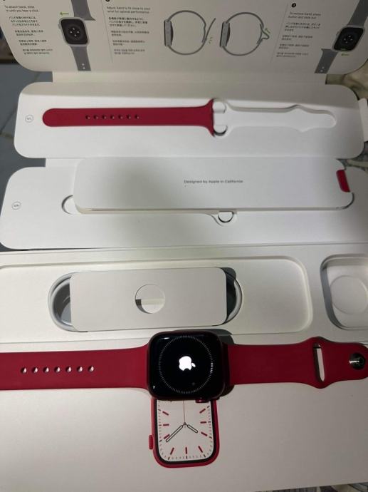 Apple watch 7 45mm red