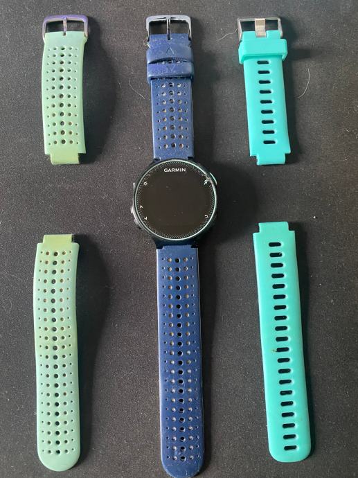 3 Custodie Protettive In Silicone Per Garmin Forerunner 235 / 735xt – Antiurto, Morbide, Nere