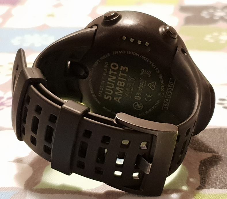 suunto gps ura ambit3 peak hr black