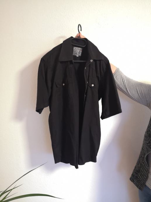 Črna modna športna srajca Pantaros