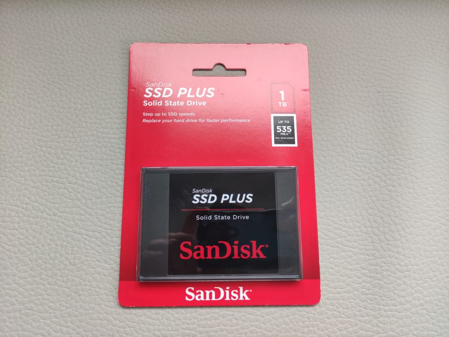SSD disk SanDisk PLUS, 1TB, SATA