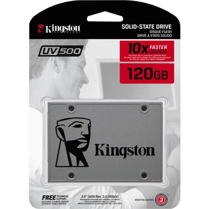 Kingston SSD 2,5" 120 GB UV500