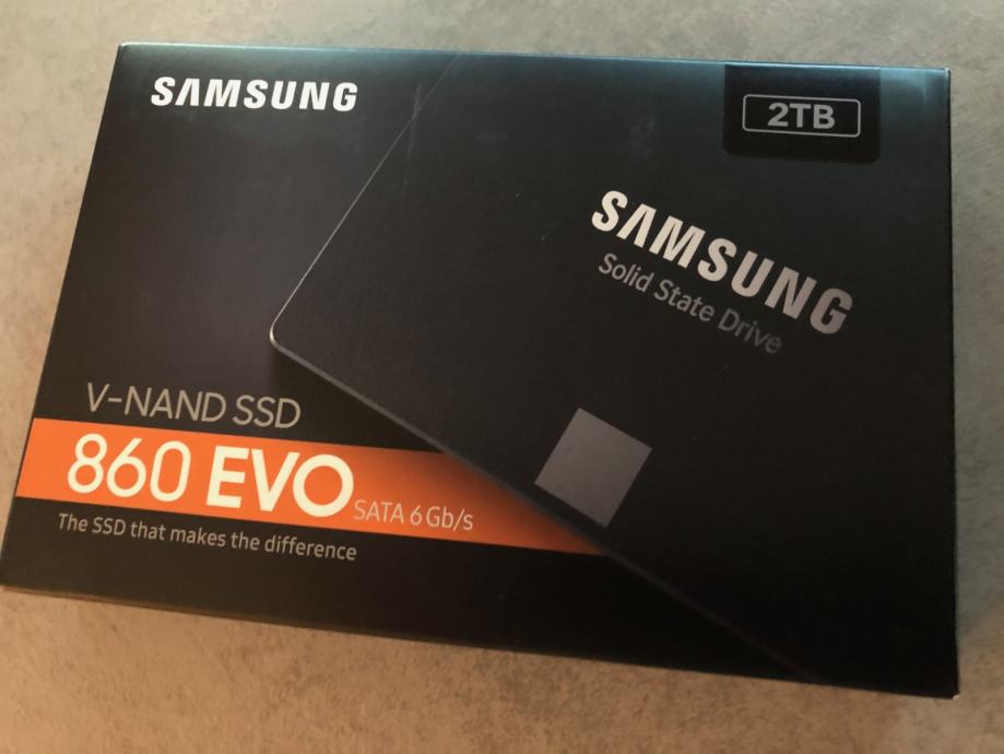 Samsung SSD 2TB, EVO 860 NOV