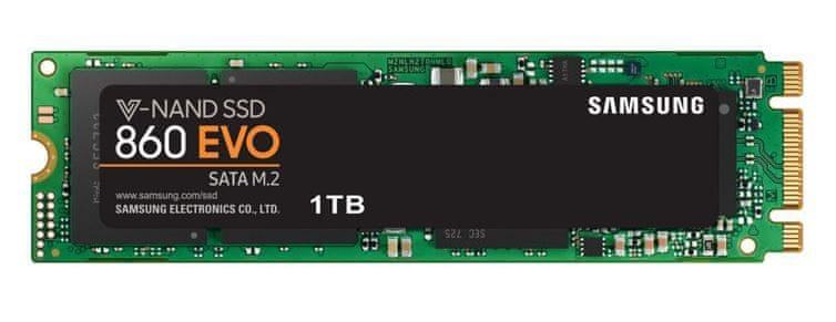 Samsung SSD disk 860 EVO 1 TB, M.2, SATA III