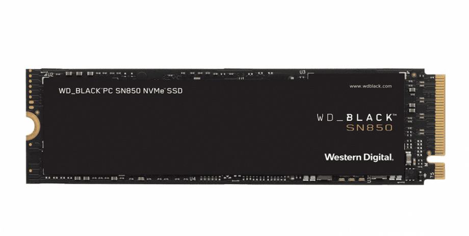 Western Digital BLACK SN850 SSD disk, 2 TB, M.2 NVMe PCIe Gen4 x4