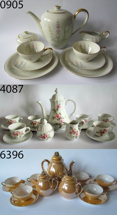 Vintage Tea in  kavni set
