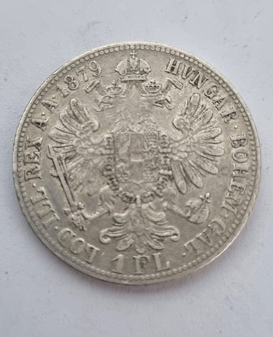 !"Avstroogrska - 1 srebrni florin 1879