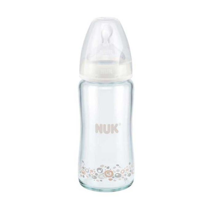 Nuk First Choice Plus steklena steklenička, 120 in 240 mL