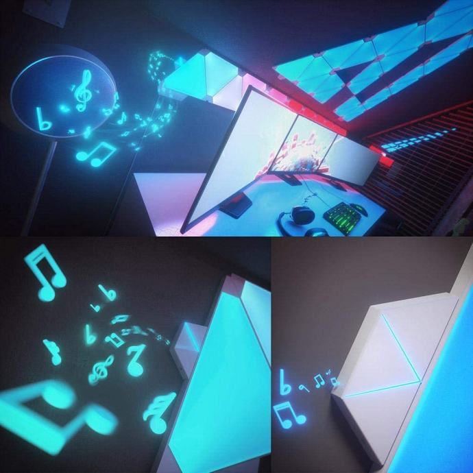 Nanoleaf Shapes Starter Kit Triangoli 15 Pannelli LED - Foto 6