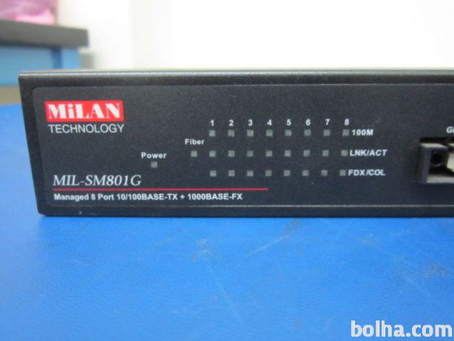 Mrežno stkalo switch MiLAN-MIL-SM801G