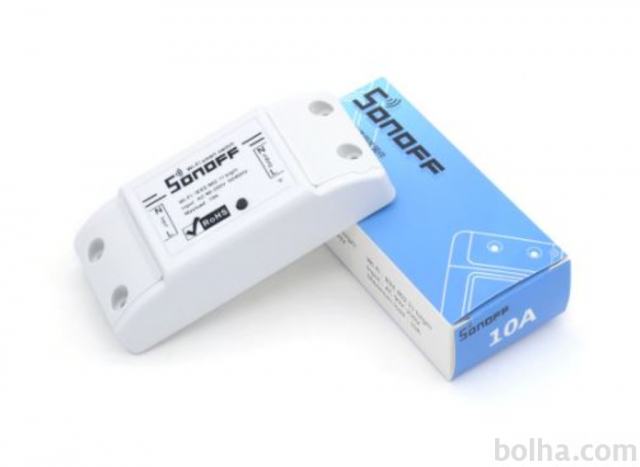WiFi eWeLink SonOff Smart Remore Basic stikalo 2200W