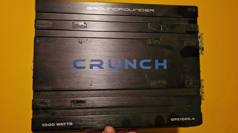 Amplificatore Auto Crunch GPX-1000.4 - 1000 Watt 4 Canali Per Audio Auto - Foto 4