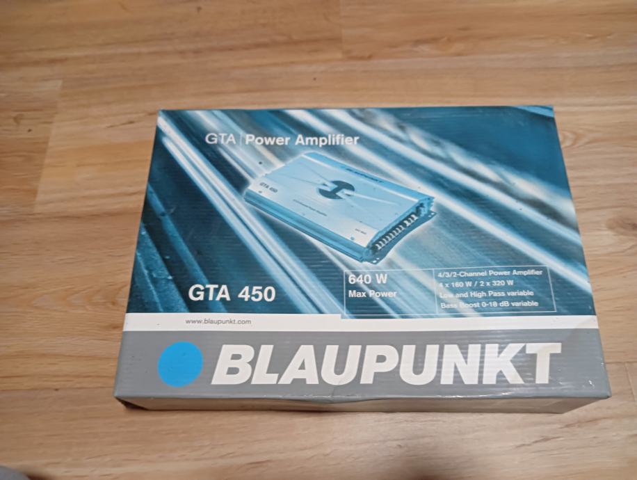 Ojačevalec BlauPunkt GTA 450