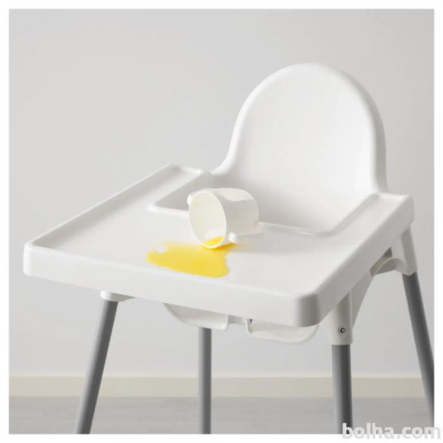Ikea Antilop stolček + pladenj za hranjenje