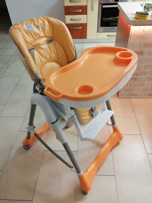 Otroški stolček za hranjenje znamke B home kot NOV