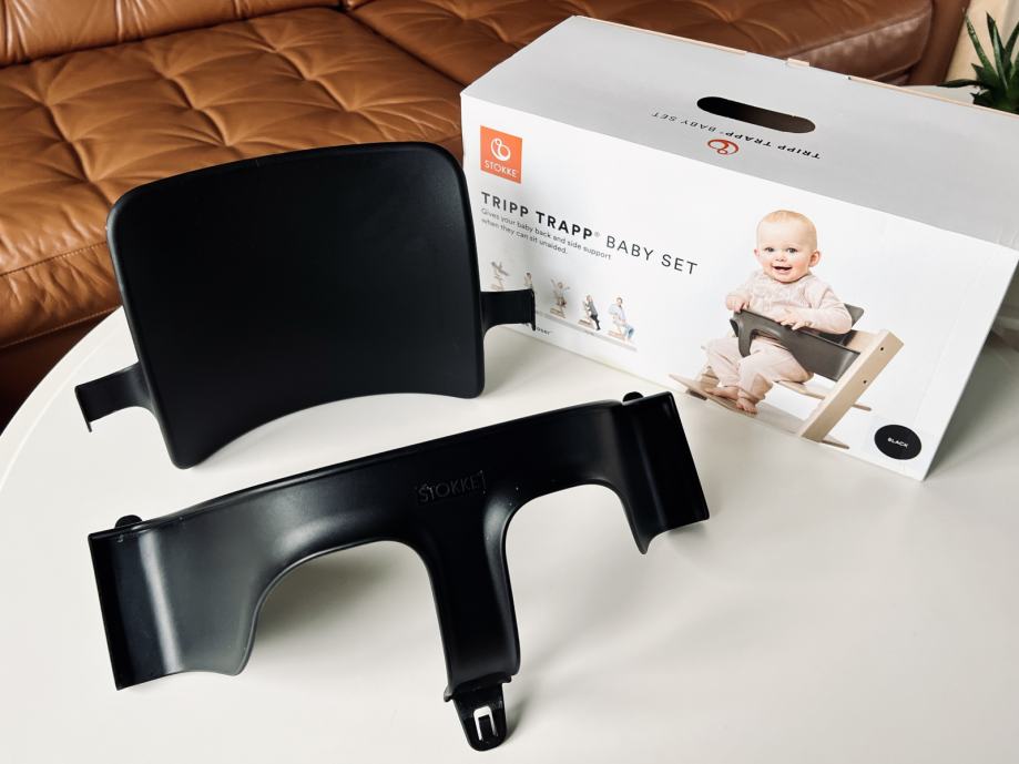Tripp Trapp Baby Set 2 Di Stokke - Bianco, Versione 2024, Per Bambini 6-36 Mesi, Trasforma La Sedia In Seggiolone - Foto 7