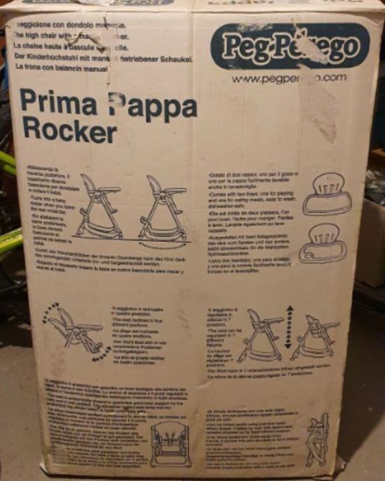 Stol za hranjenje Prima Pappa Rocker