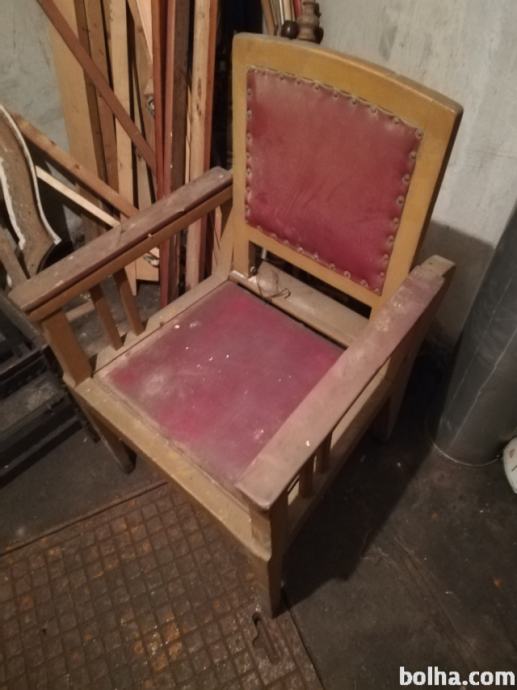Retro frizerski stol