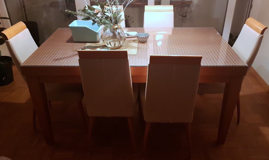 6 kuhinjskih stolov - Lipa Ajdovščina - Alkantara/češnja, pralno